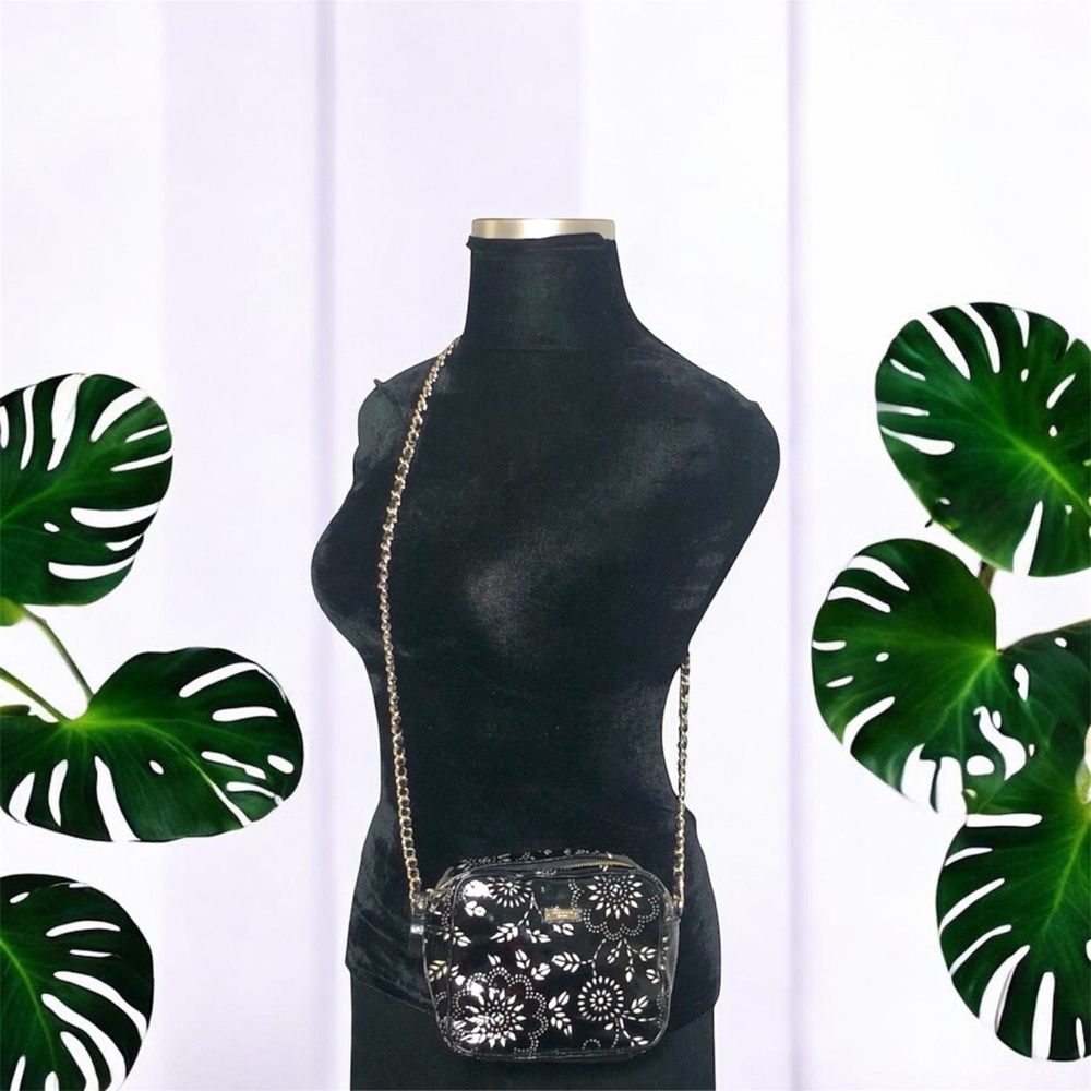 Kate Spade Patent Floral Crossbody